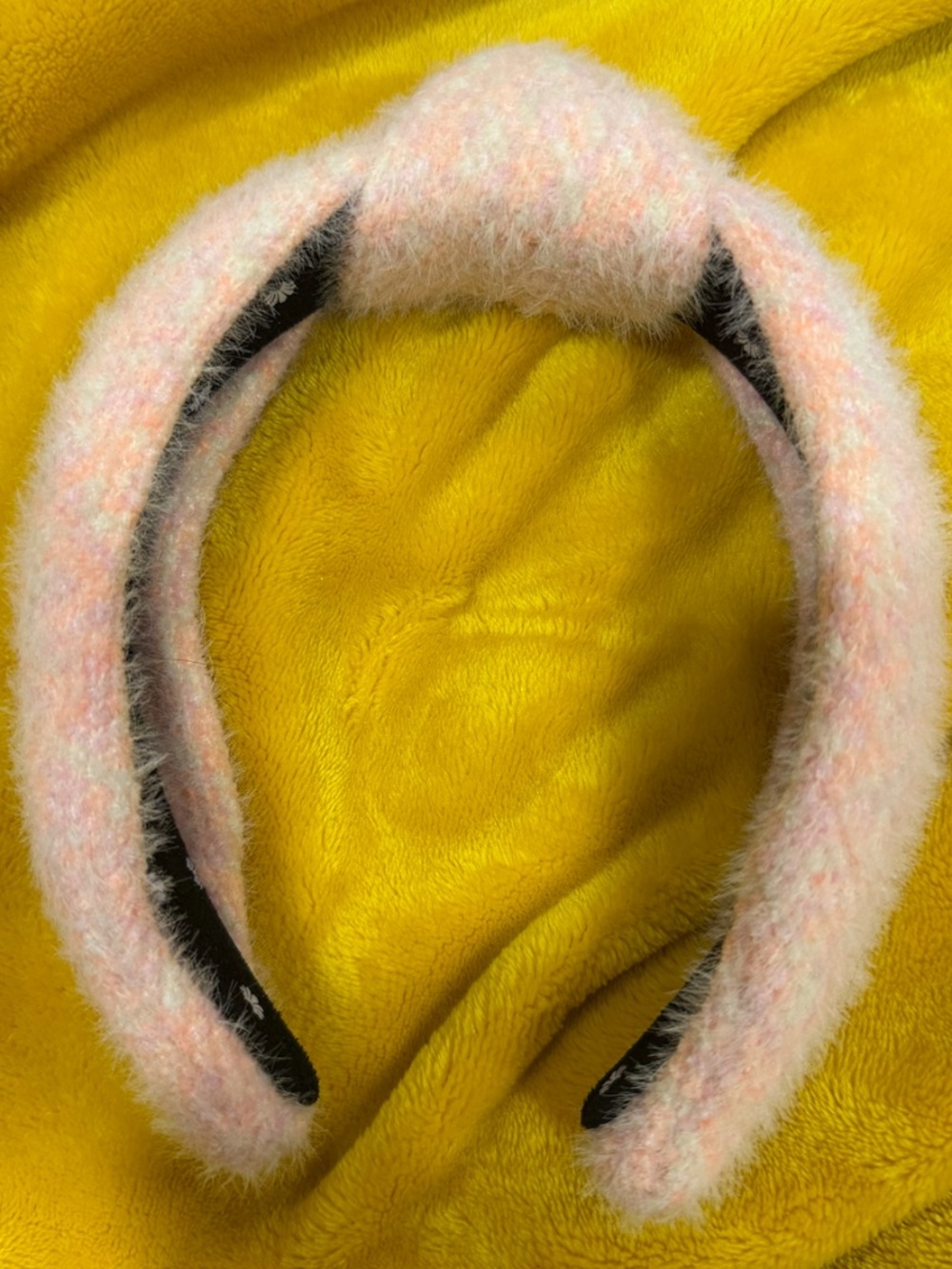 LELE SADOUGHI knotted fuzzy headband NEW